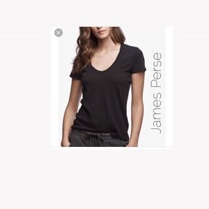 James Perse round neck tee